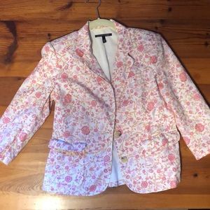 Linen/Cotton blend summer blazer